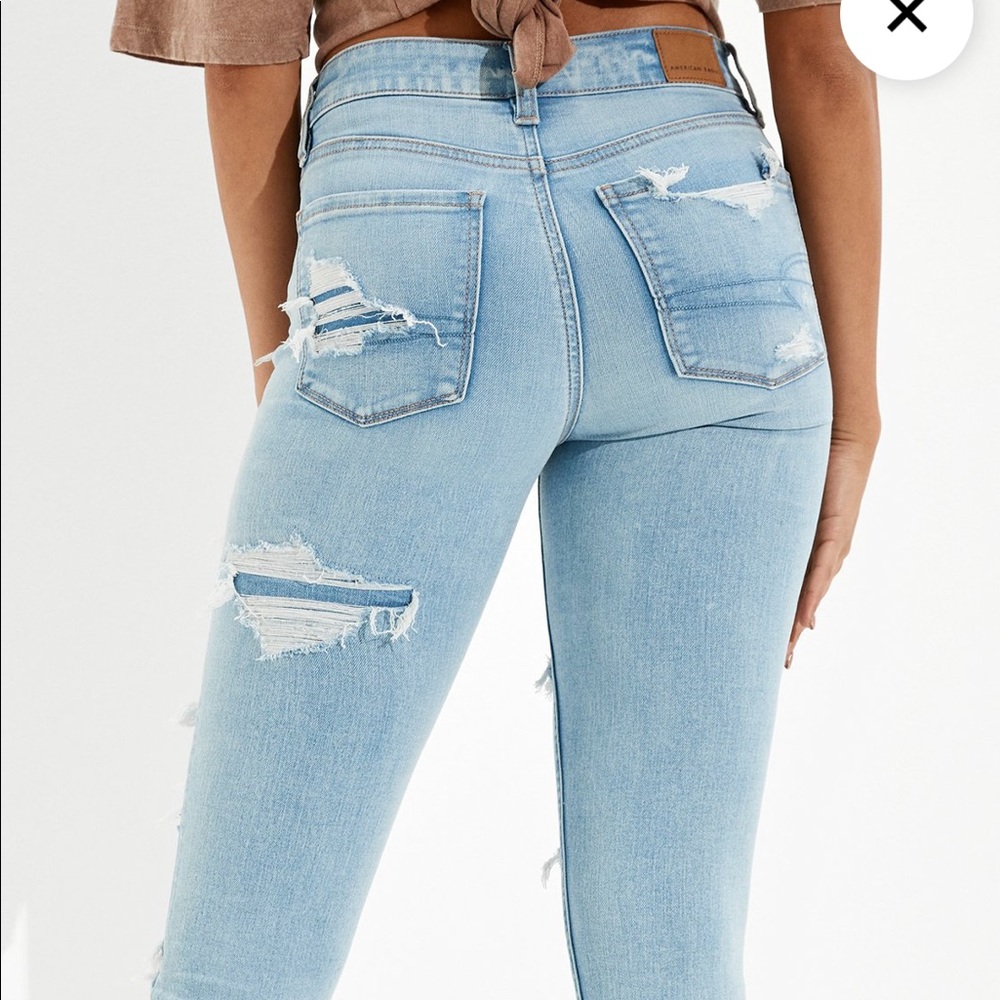 American Eagle - AE Next Level Patched High-Waisted Jegging